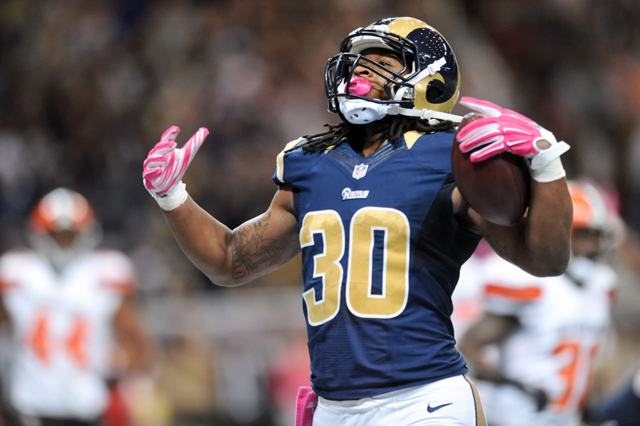 Novato Ofensivo del Mes de Octubre: RB Todd Gurley, St. Louis Rams.