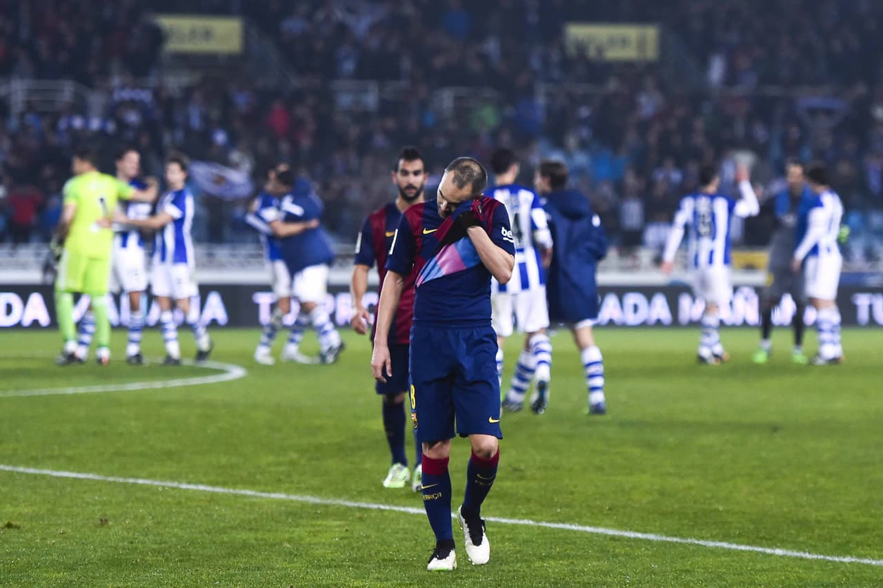 El arranque futbolístico del Barcelona en este 2015 se dio con derrota. La Real Sociedad sacó 3 puntos del Camp Nou con autogol de Jordi Alba y las críticas no podían faltar, pero el equipo demostraría que ese resultado sólo fue un accidente.