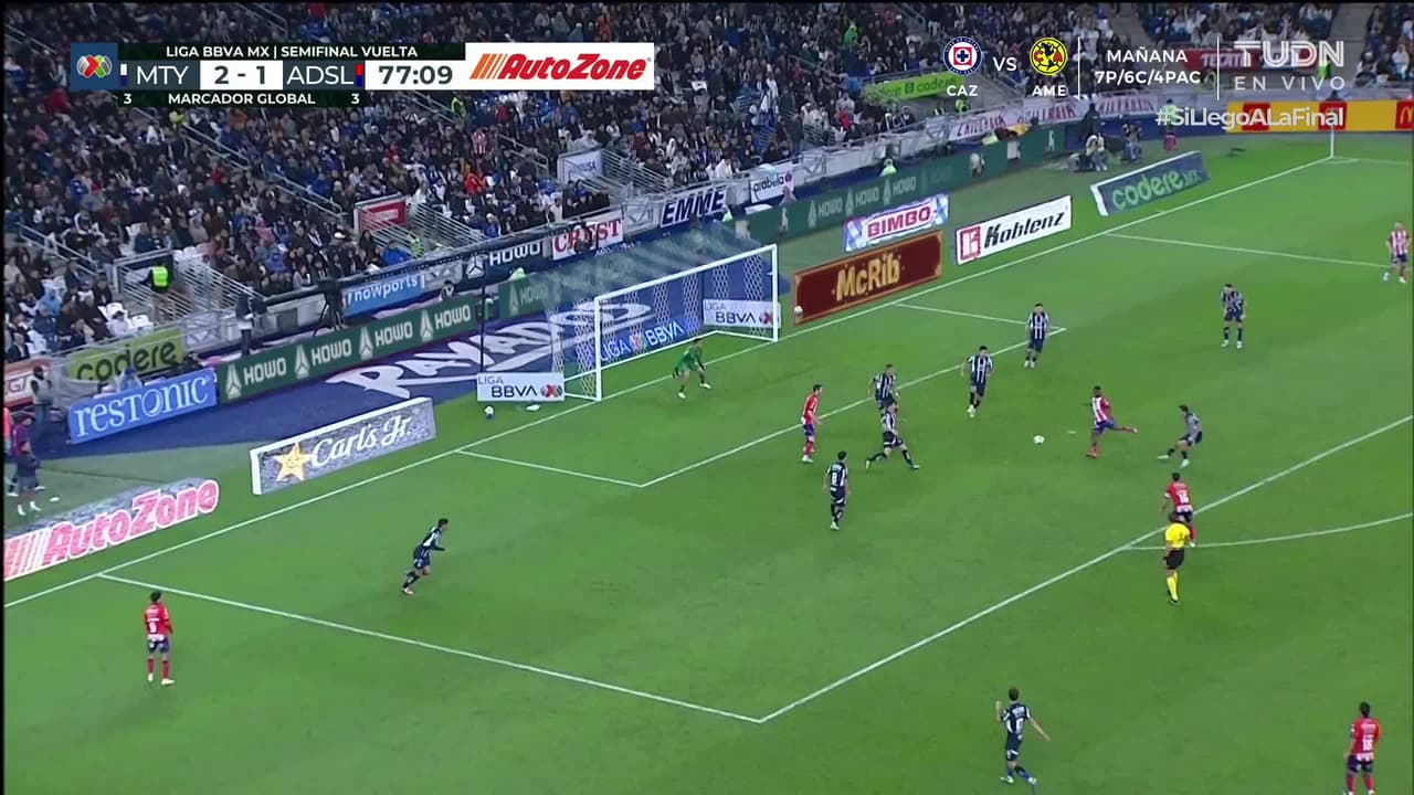 ¡TIRO ATAJADO! disparo por Vitinho.