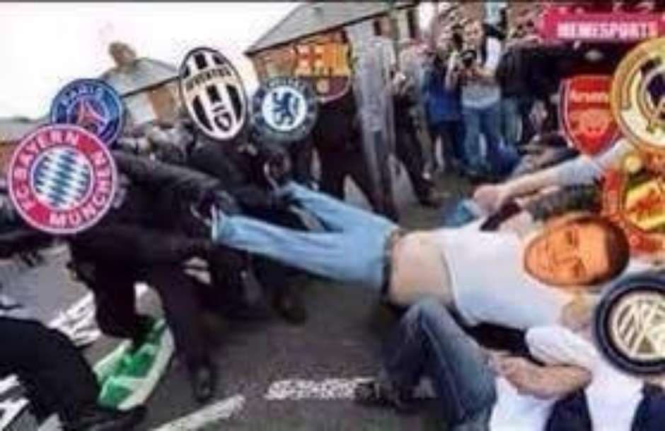 La contundencia que ha mostrado Javier Hernández no pasó desapercibida por los aficionados que hicieron mofa de los resultados en la Liga de Campeones