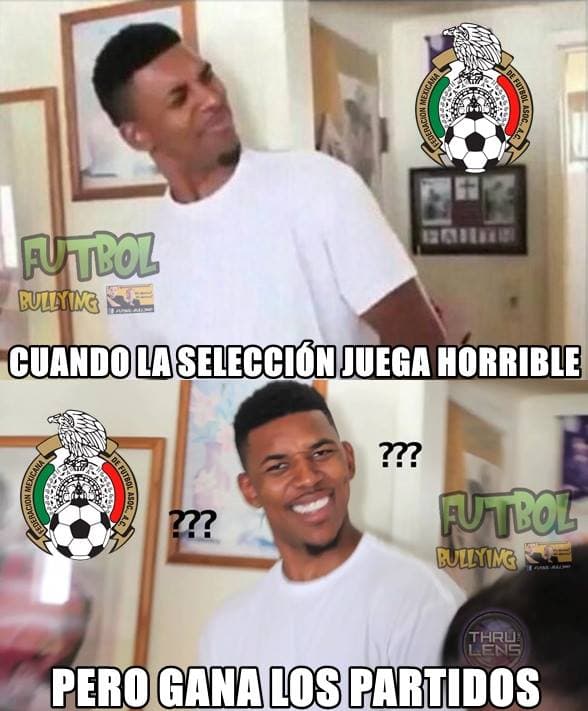 Los memes no perdonaron el triunfo de México contra Jamaica y Venezuela sobre Uruguay