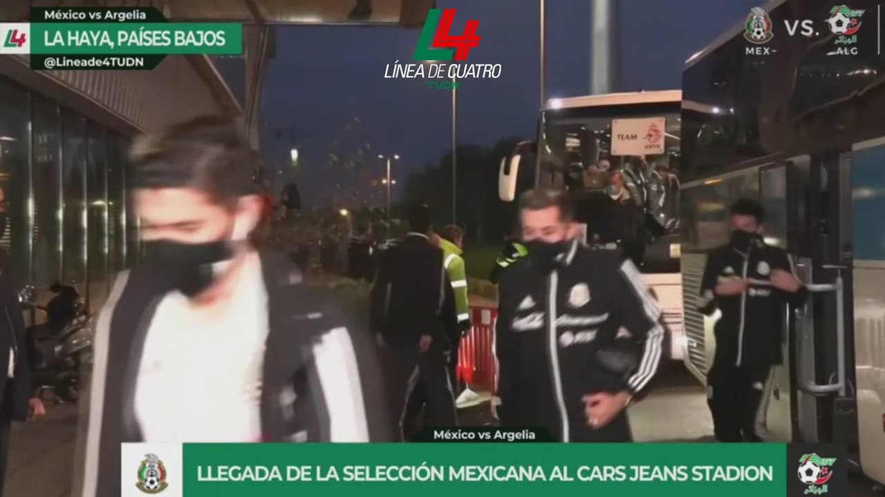 ¡Todo listo! La Selección Mexicana ya está en el Cars Jeans Stadion