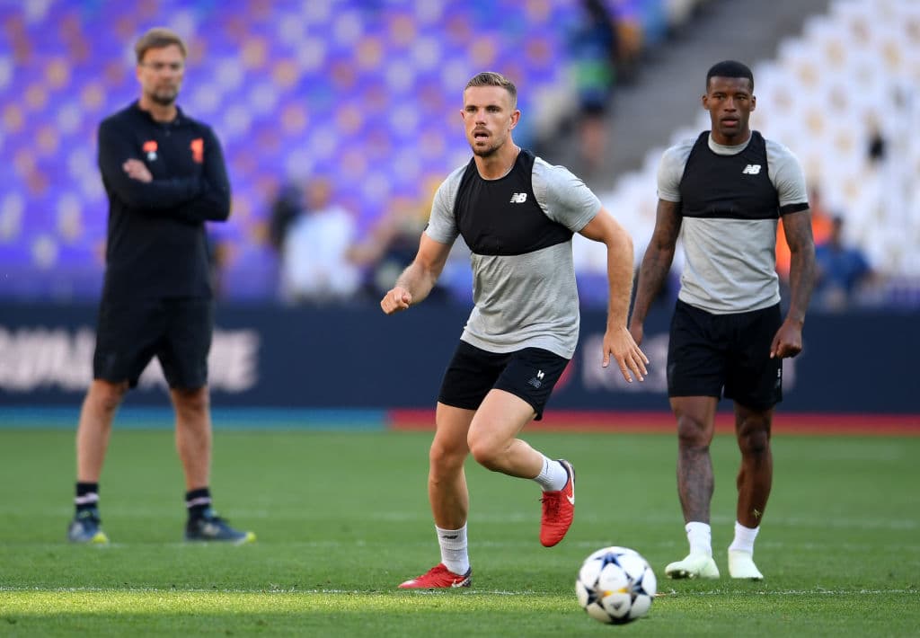 Capitán y mejor jugador inglés de los 'Reds', Jordan Henderson necesita trasladar el liderazgo durante toda la ruta de la Champions en los 90 minutos más trascendetales para su equipo este sábado.