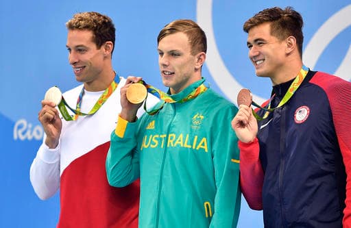 Kyle Chalmers gana prueba reina de natación en Río 16