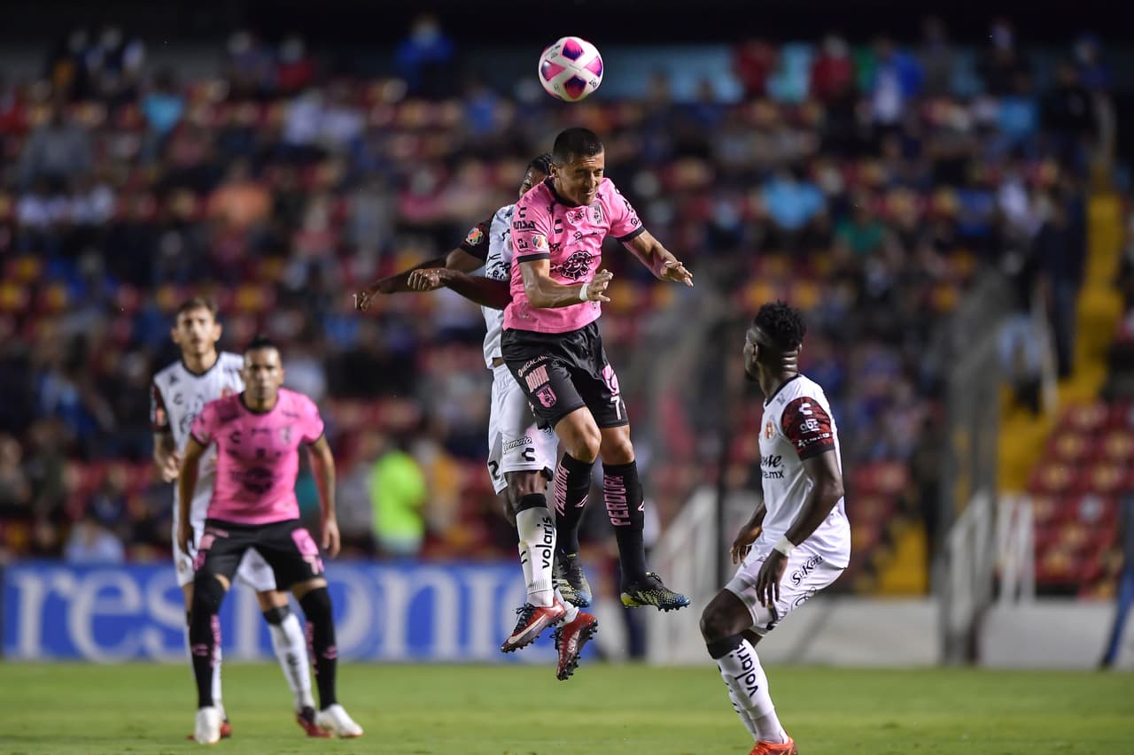 Kevin Ramírez no deja que Tijuna se lleve los puntos de visita y anota el tanto del empate 1-1.