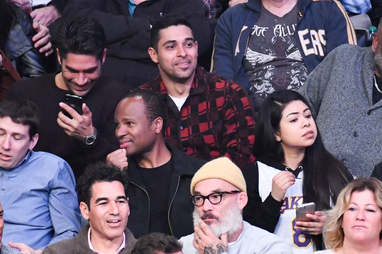 El actor Wilmer Valderrama, popular por su participación en series como Grey's Anatomy y NCIS, no se quiso perder el juego.