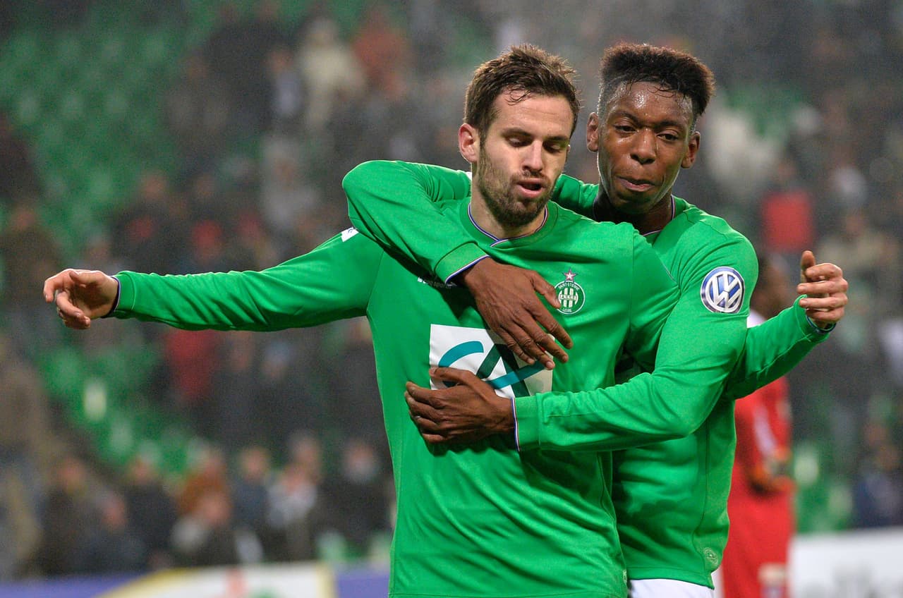 Saint Etienne 2-1 Ajaccio: Saint Etienne avanza a sufriendo en Copa de Francia