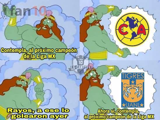 Tigres y Monterrey disputarán la final de la Liga MX y los memes no se hicieron esperar.