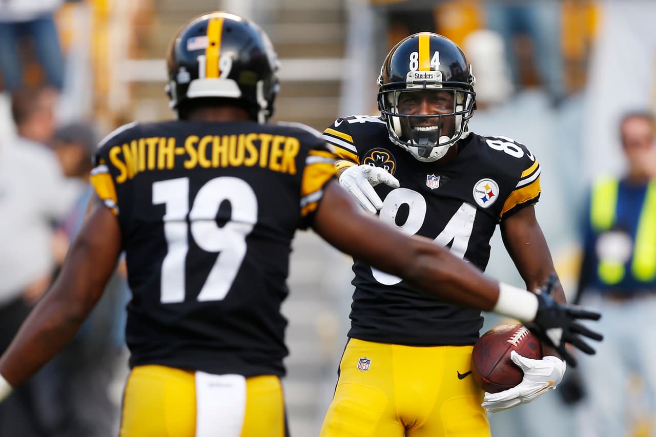 JuJu Smith-Schuster reemplazará a Antonio Brown en el Pro Bowl
