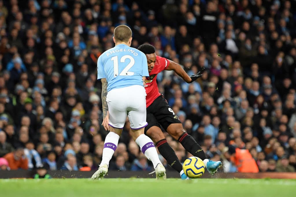 Con goles de Marcus Rashford y Anthony Martial, El Manchester United se impone1-2 Al manchester City en el Etihad Stadium.