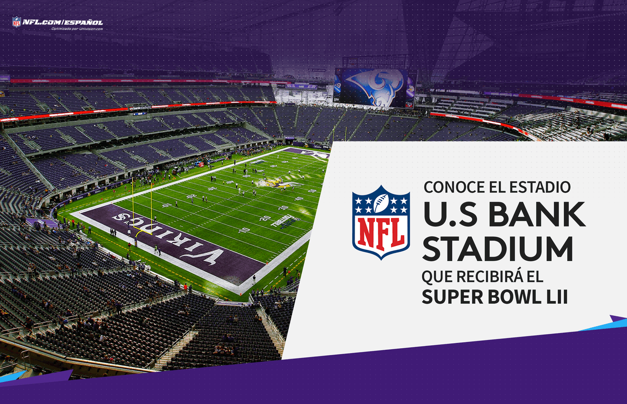INTERACTIVO | U.S Bank Stadium, la imponente sede del Super Bowl LII