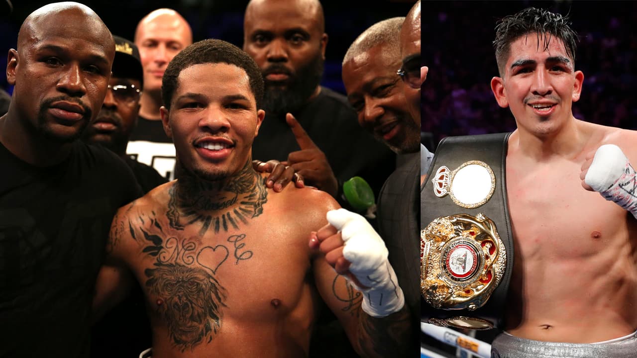 Mayweather entrena a Gervonta Davis para el duelo en contra Leo Santa Cruz