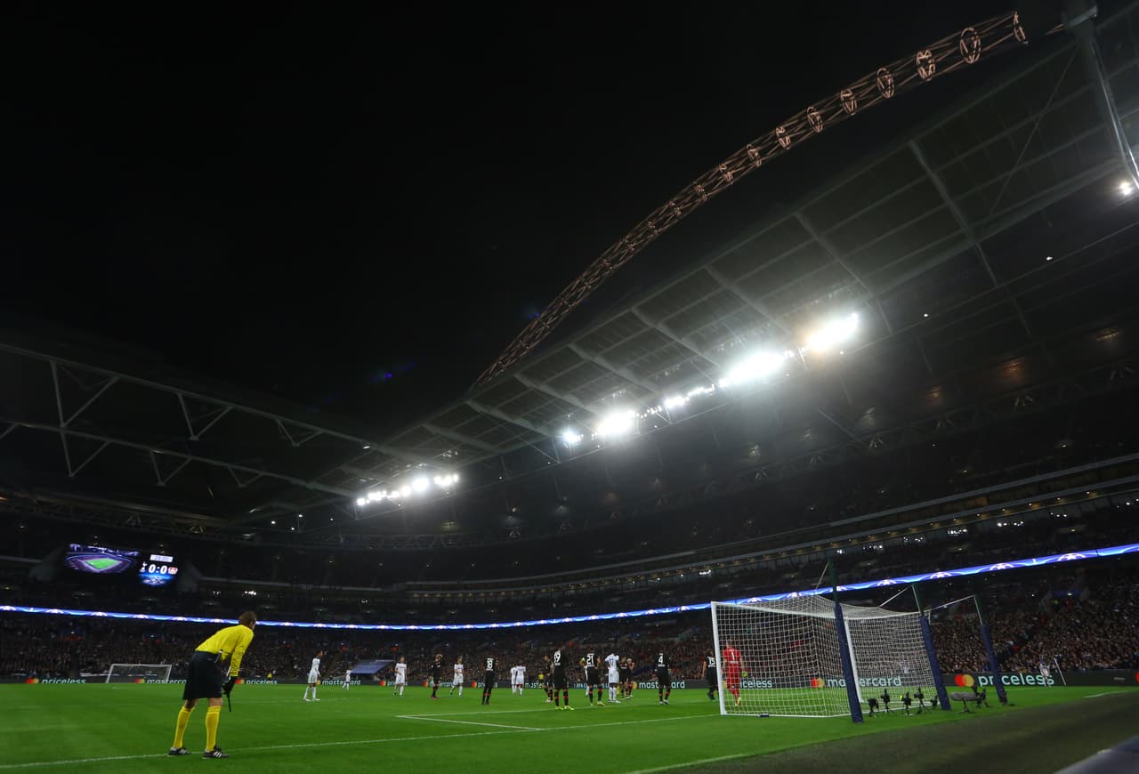 Desde la Champions pasada se mudó al majestuoso Wembley.