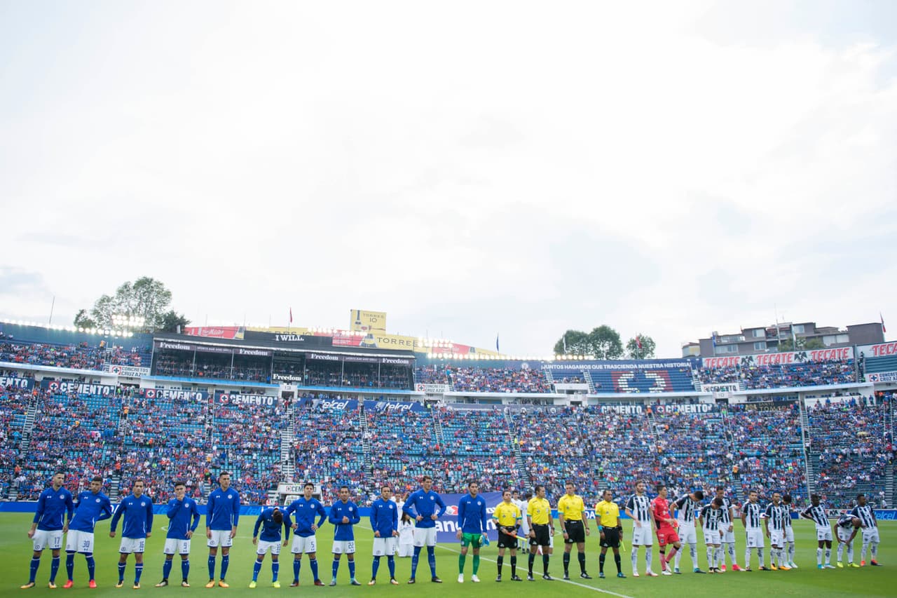 Estadio Azul: 21,453 espectadores.