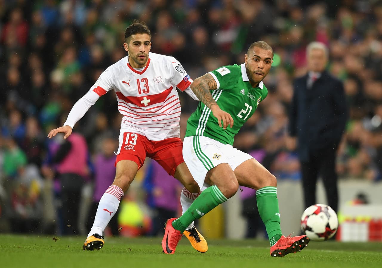 Los irlandeses buscaron generar la diferencia pero los suizos fueron muy disciplinados y aplicados en la marca.