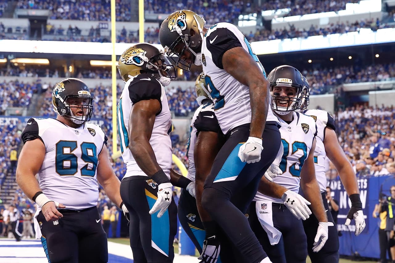Partido redondo para los Jaguars. Además de dominar en el marcador, su ofensiva generó 518 yards totales por sólo 232 de los Colts