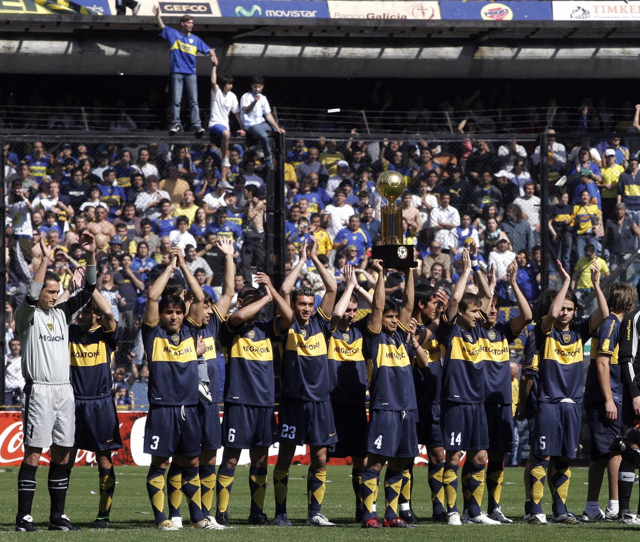 Su último festejo fue en la Recopa Sudamericana del 2008, tras ganar la Copa Libertadores el año anterior.