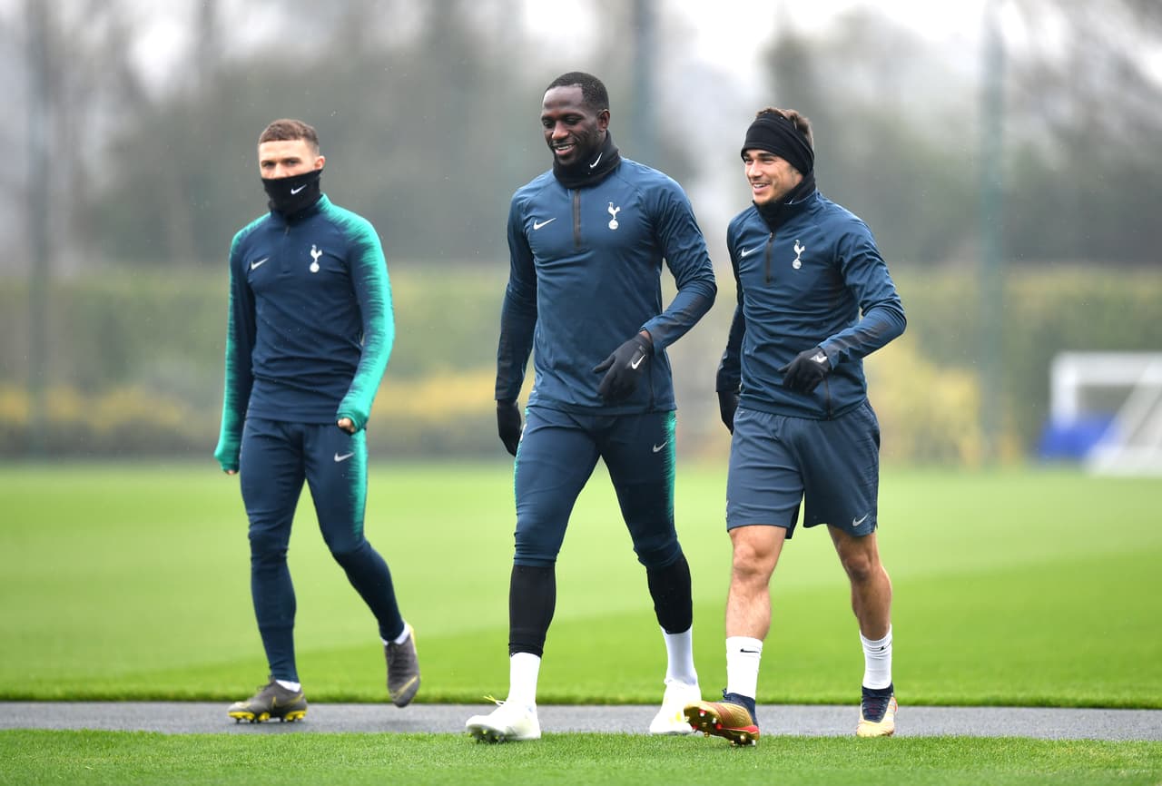 Tottenham Hotspur entrenó previo al duelo en el que será local en la ida contra Manchester City en los Cuartos de Final de la Champions League, donde quiere hacer historia al llegar a la Semifinal.