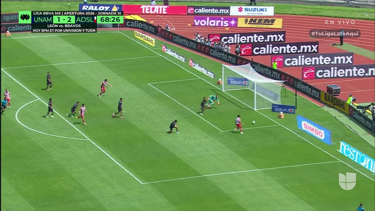¡TIRO ATAJADO! disparo por David Rodríguez.