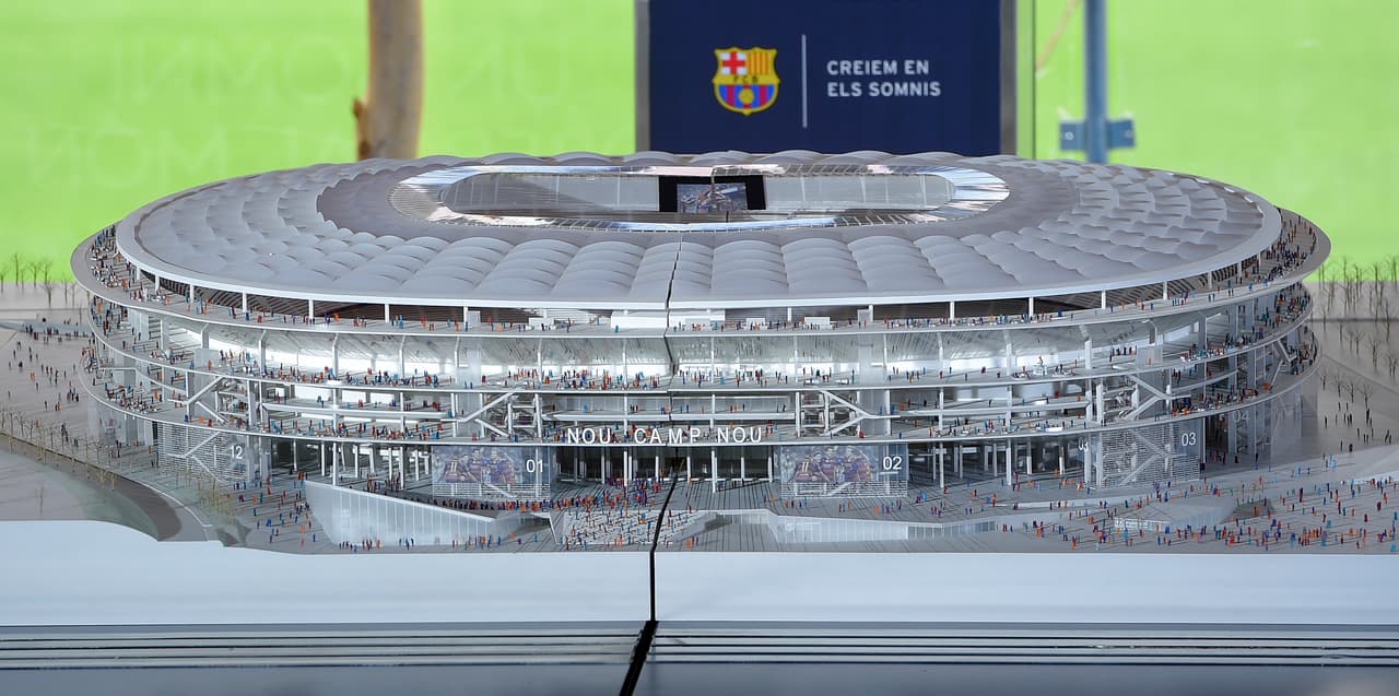 Conoce el diseño del nuevo estadio del FC Barcelona partir del 2022.