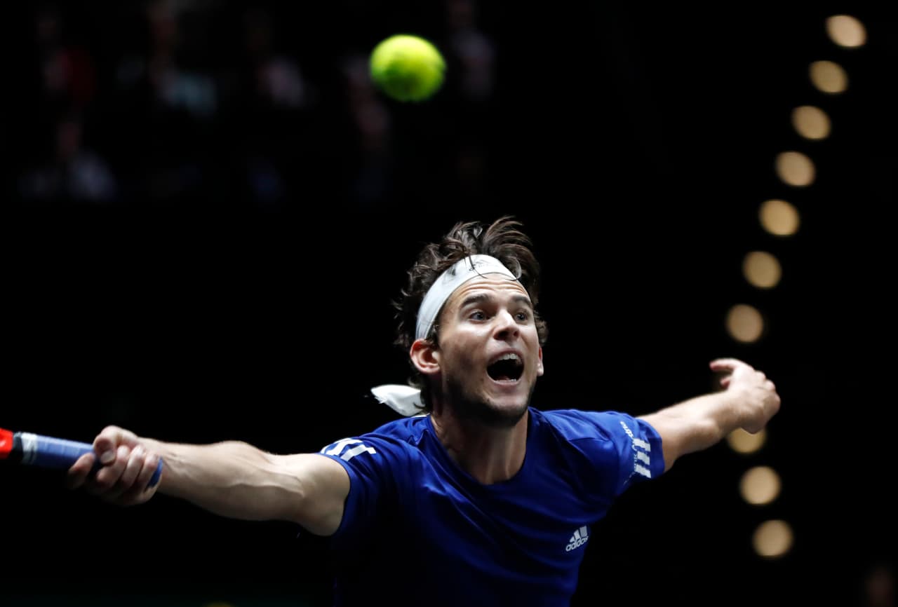 Sin embargo, en el segundo set quien salió victorioso fue Thiem, de nuevo en el 
<i>tie break </i>con parcial 7-6 (7-2).