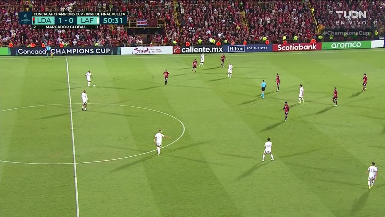 ¡GOL!  anota para LAFC. Nathan Ordaz
