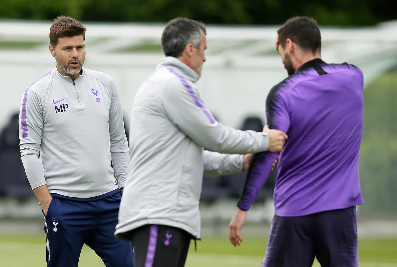 Harry Kane, goleador y capitán de Tottenham, entrena cada vez con más intensidad con miras al duelo contra Liverpool y hace ilusionar con la posibilidad de verlo en la Final de la Champions League en Madrid, para la que el equipo se prepara.