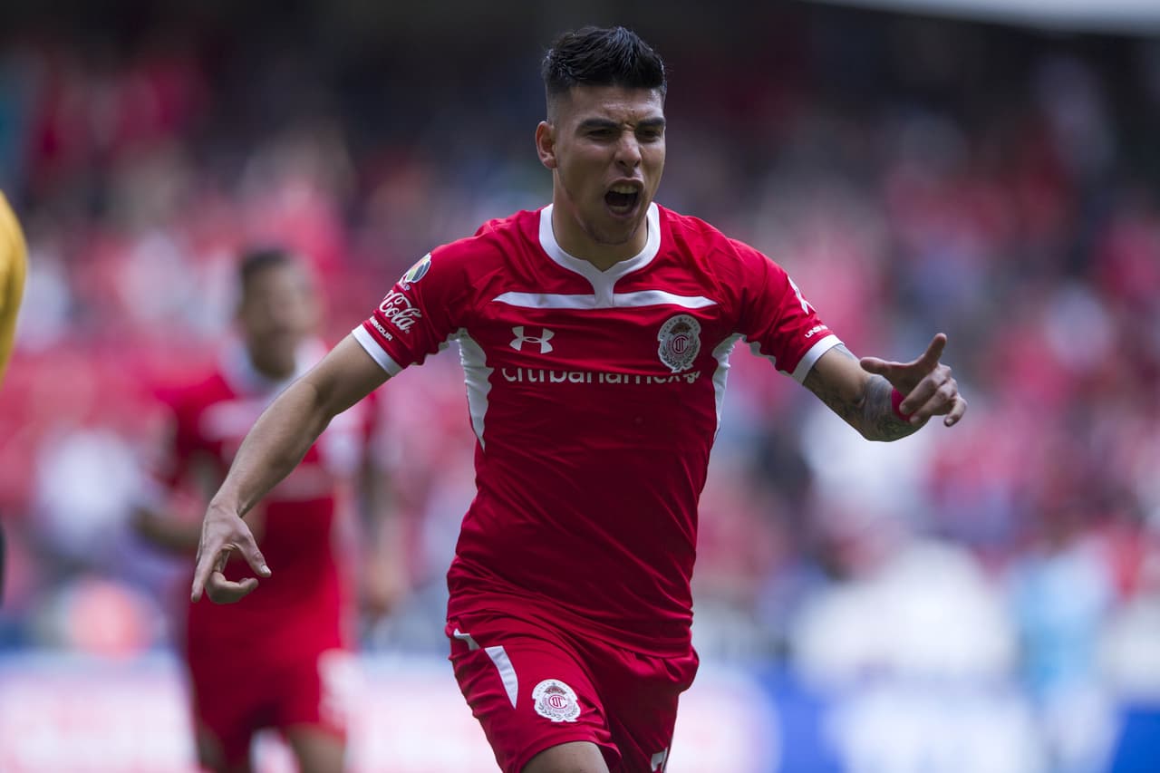 <b>Delantero:</b> Luis Mendoza (Toluca, 14).