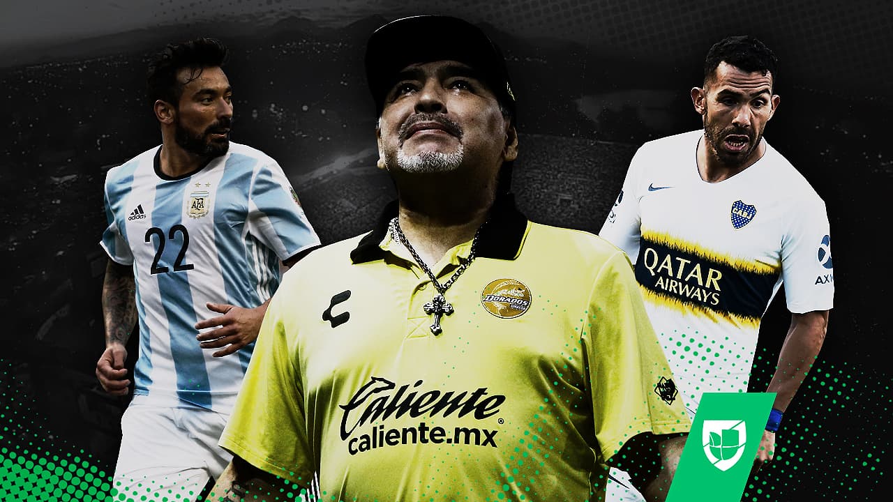 Tevez y Lavezzi son los refuerzos que Maradona quiere para Dorados de Culiacán