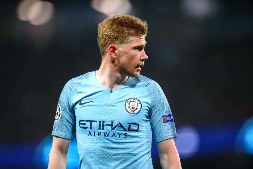 Mediocampista: Kevin De Bruyne (Manchester City).