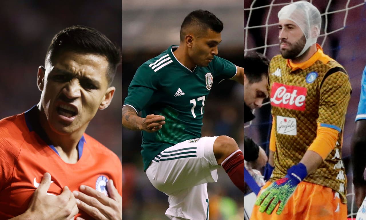 Las selecciones se alistan para sus amistosos FIFA, pero algunos tendrán bajas importantes, en una lista que sufren varios de los equipos, en algunos casos más duras que otros.