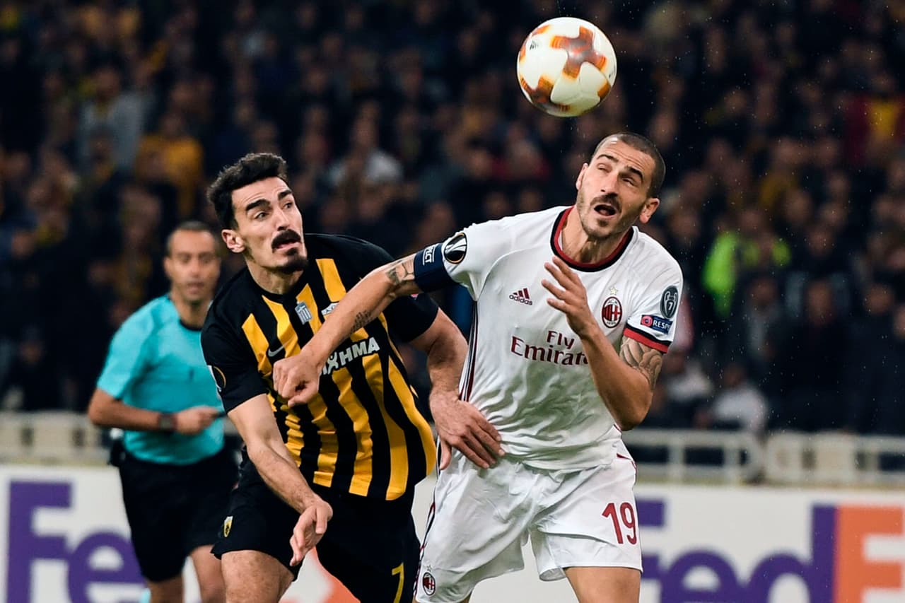 AEK Atenas 0-0 A.C. Milan: los Rossoneri aplazaron su paso a la siguiente ronda del torneo continental. Ahora suman 8 puntos y mantienen su liderato del grupo D.