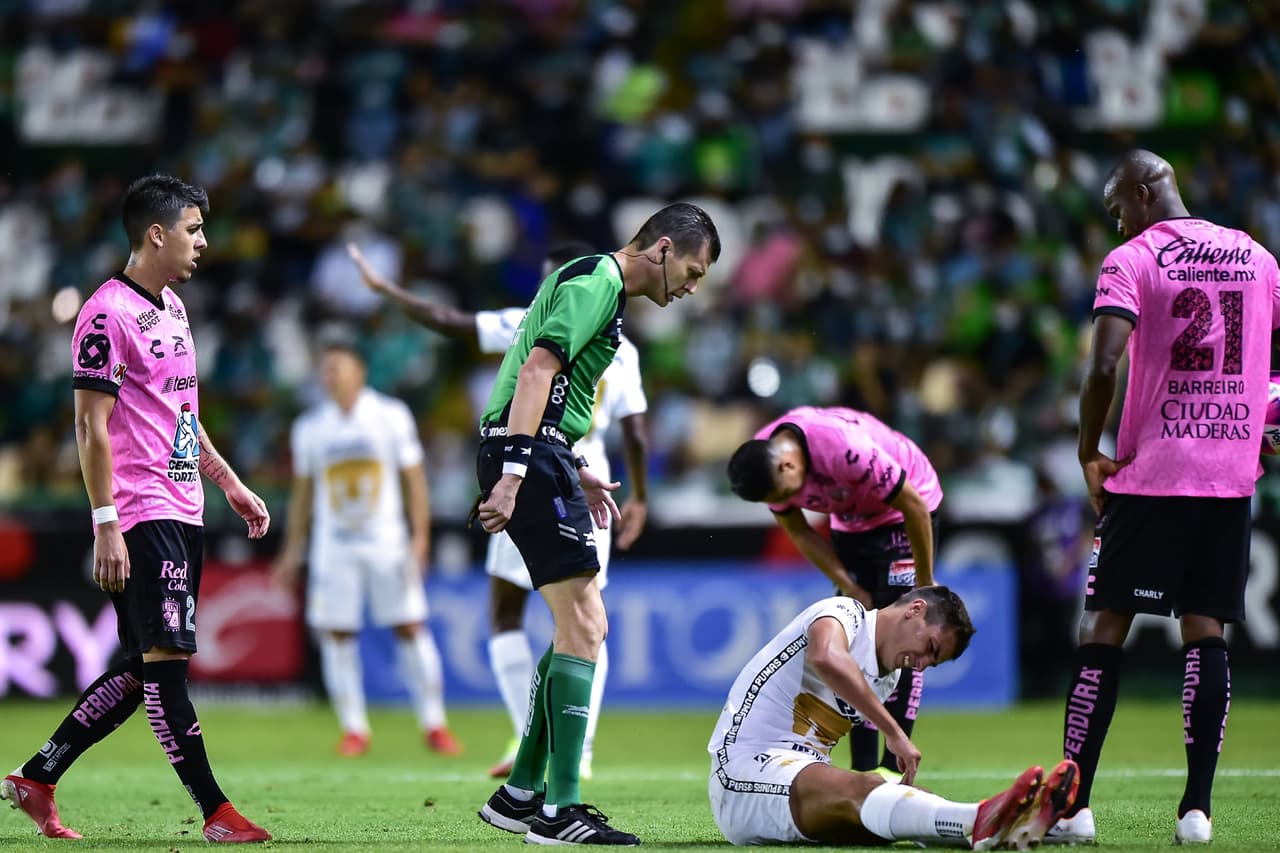 Juan Dinenno y Marco García hacen que Pumas brille de visita y vencen 1-2 a León.
