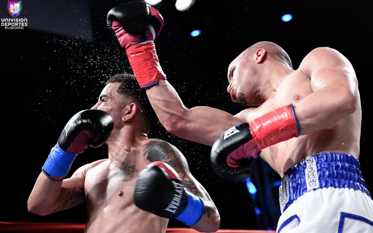 Jorge de Jesús Romero dominó a Jason Vera durante ocho rounds para mantener su invicto.