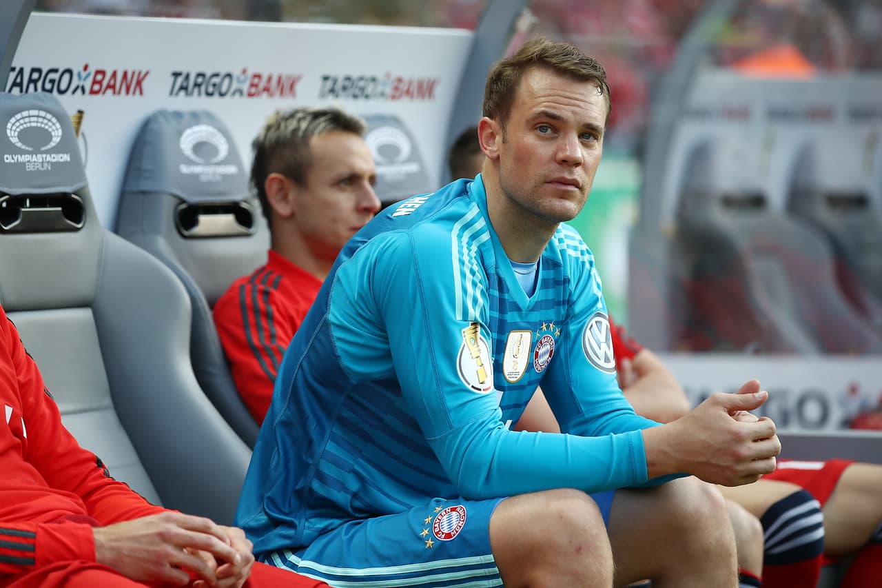 Manuel Neuer volvió a estar como opción en la suplencia luego de una lesión que lo alejó por varios meses.
