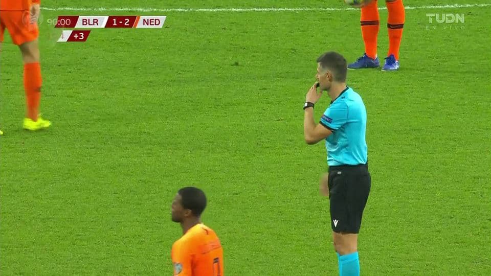 Se acabó el juego. El árbitro dio el silbatazo final.