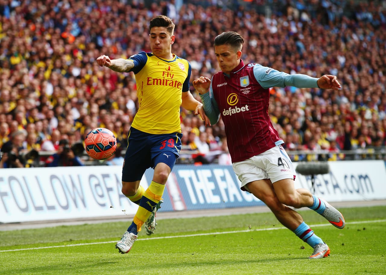 Los Gunners destrozaron al Aston Villa para alzar la Copa de Inglaterra.