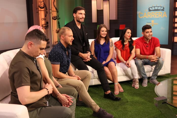 Este lunes dio inicio en Univision la Carrera Copa Oro que entregará a los ganadores un viaje a seguir el torneo de la Concacaf en los Estados Unidos. Sus participantes pasaron por el set.