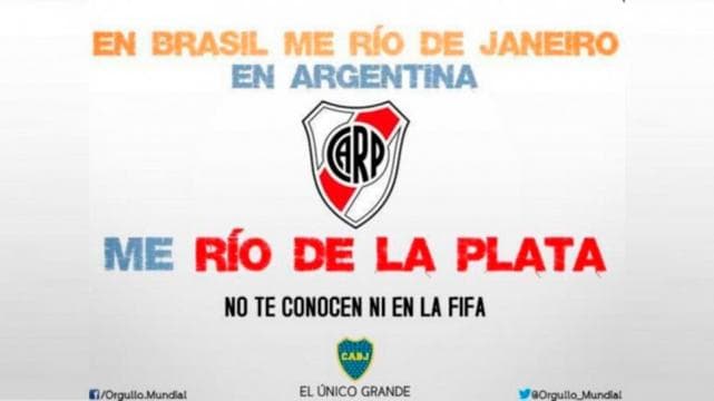 Sepp Blatter confundió a River Plate con el Club Río de la Plata y los memes no se hicieron esperar.
