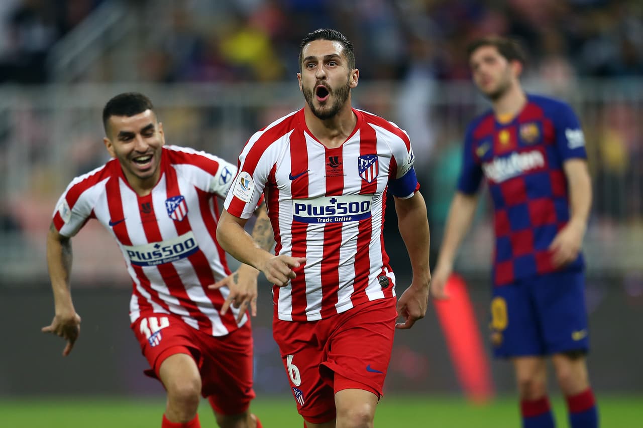 Koke (46’) abrió el marcador para Atlético de Madrid. Messi (51’) y Griezmann (62’) anotaron para dar vuelta al partido. Morata (81’) marcó de penal y Correa (86’) puso el tercero de los ‘colchoneros’.