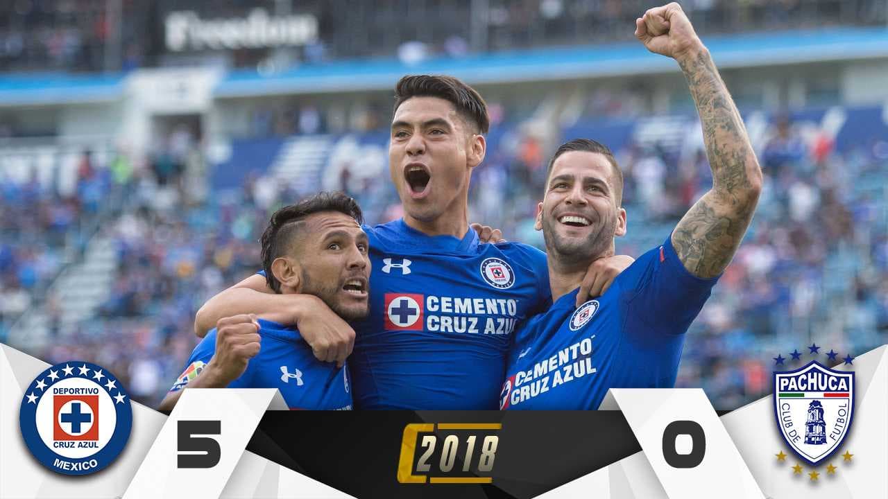 ¿Fue el coaching? Un irreconocible Cruz Azul le pintó 'manita' al Pachuca