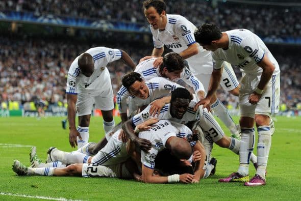 Vaya que si este gol causó una gran alegría para los presentes en el Bernabéu.