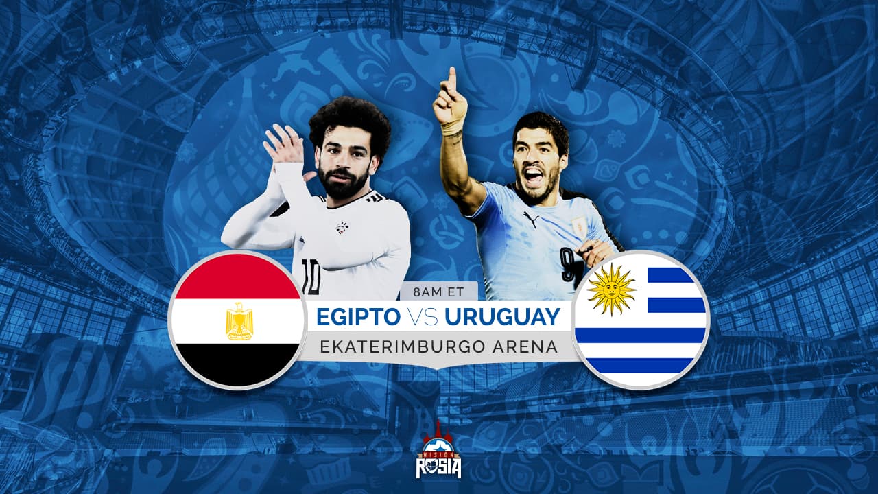 La garra charrúa de Luis Suárez contra los faraones de Mohamed Salah