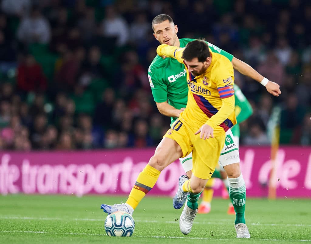 Remontada del Barça 2-3 al Betis con goles de Frenkie De Jong, Busquets y Lenglet; tres asistencias de Lionel Messi.