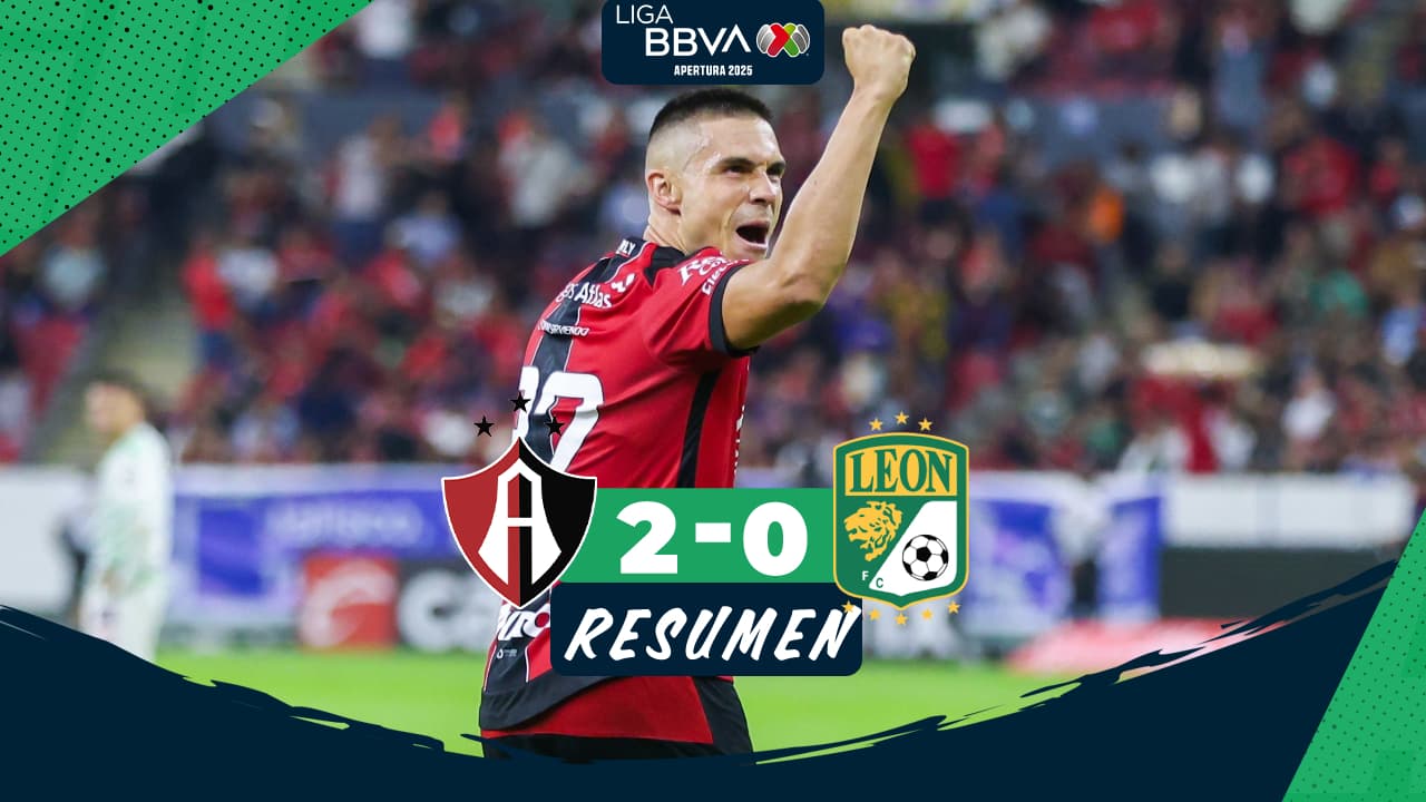Atlas vence a León y se dice listo para el Clásico ante Chivas