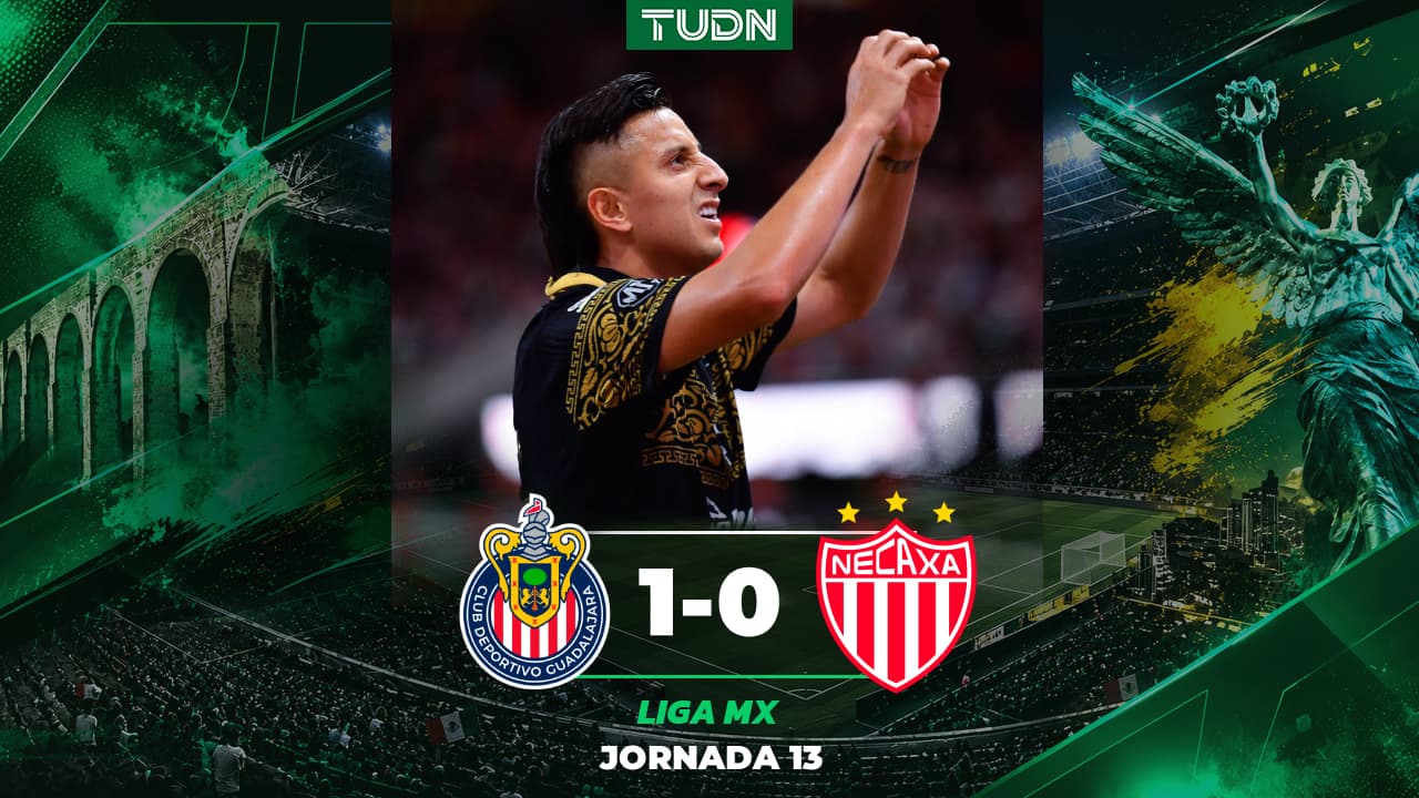 Chivas rompe racha negativa y derrota a Necaxa con autogol en la Jornada 13
