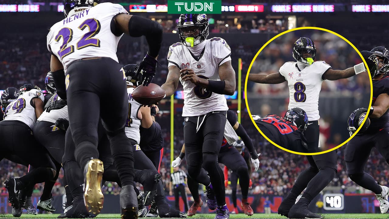 Baltimore aplasta Houston en día histórico de Lamar Jackson