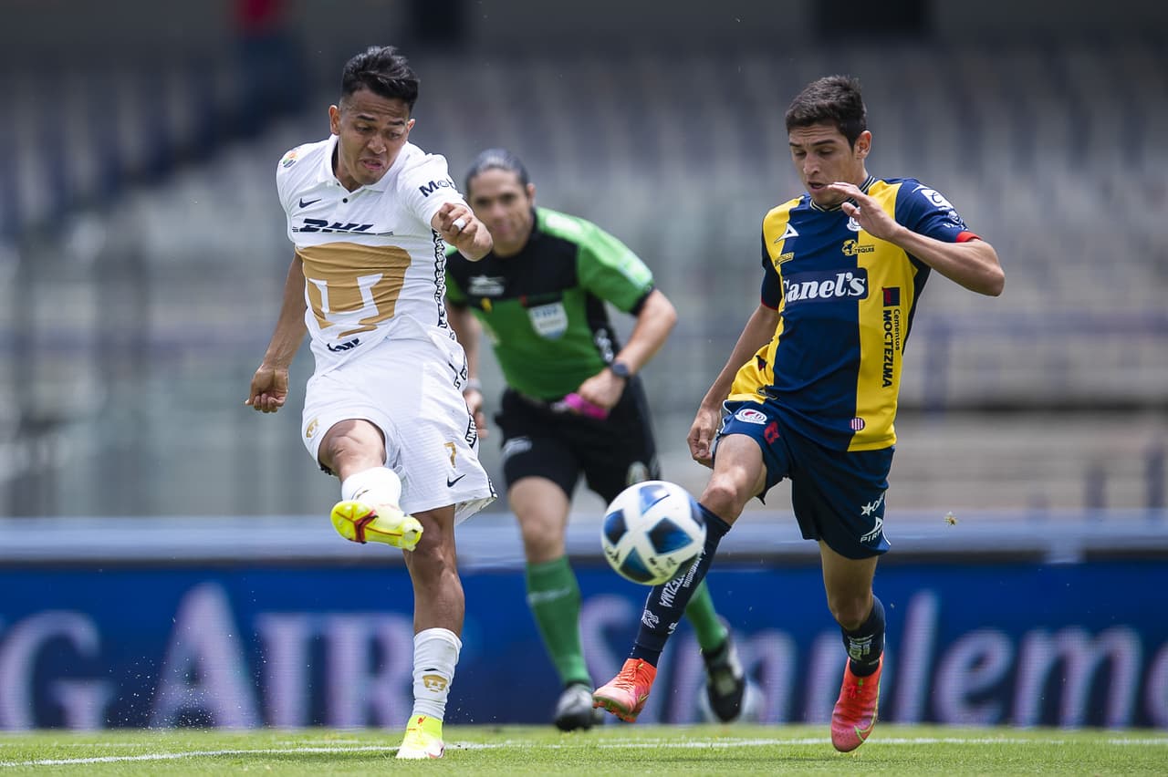 Andres Vombergar, Germán Berterame y Unai Bilbao son los encargados de darle el triunfo al Atlético San Luis 1-3 sobre Pumas.