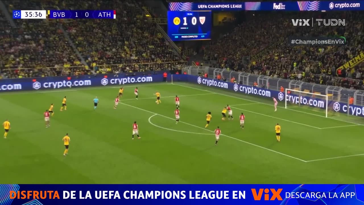 ¡CERCA! Disparo potente de Süle pasa por un costado y el Athletic se salva