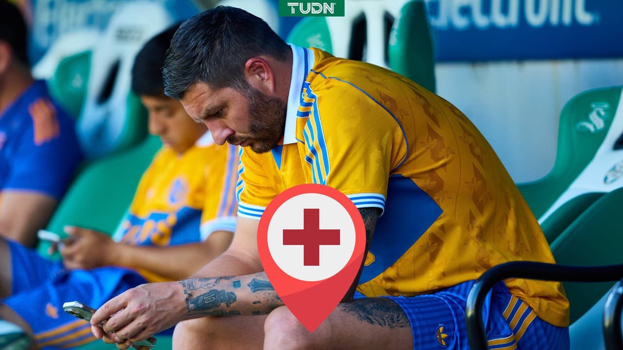 Gignac vuelve a la lista de lesionados en Tigres 